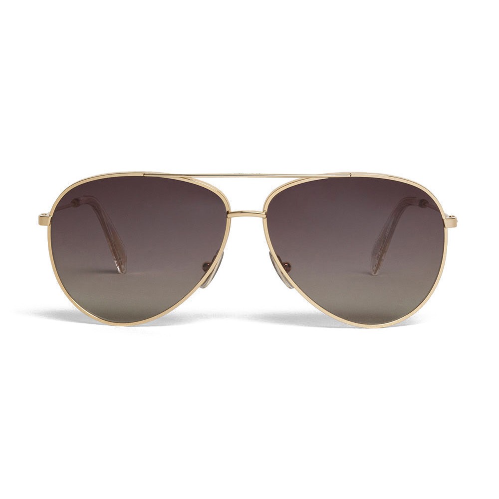 Céline - Aviator Sunglasses in Metal 01 - Gold Polarized - Sunglasses ...