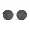 Céline - Round Sunglasses in Metal - Gold - Sunglasses - Céline Eyewear