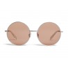 Céline - Round Sunglasses in Metal - Silver - Sunglasses - Céline Eyewear