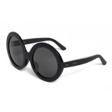 Céline - Occhiali da Sole a Rotondi in Acetato - Nero - Occhiali da Sole - Céline Eyewear