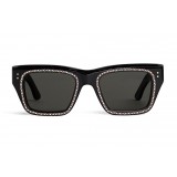 Céline - Occhiali da Sole a Quadrati 02 in Acetato con Cristalli e Metallo - Nero - Occhiali da Sole - Céline Eyewear