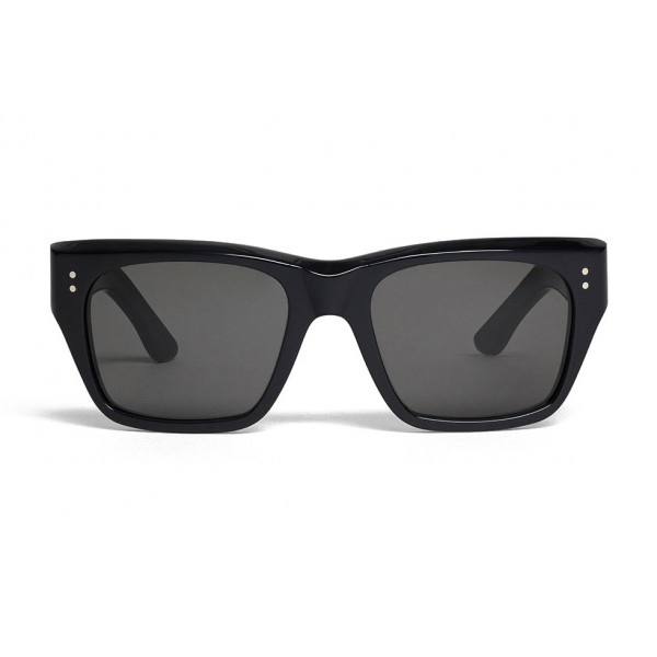 Céline - Square Sunglasses 02 in Acetate - Black - Sunglasses - Céline Eyewear