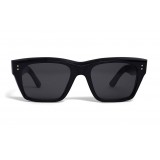 Céline - Square Sunglasses 01 in Acetate - Black Polarized - Sunglasses - Céline Eyewear