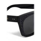 Céline - Square Sunglasses in Acetate 01 - Black - Sunglasses - Céline Eyewear