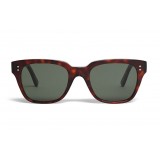 Céline - Square Sunglasses 04 in Acetate - Red Havana - Sunglasses - Céline Eyewear