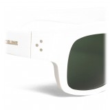 Céline - Square 05 Sunglasses in Acetate - White - Sunglasses - Céline Eyewear