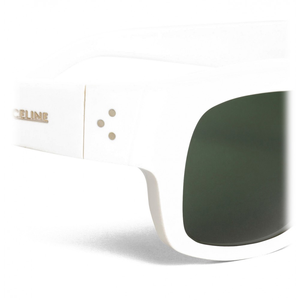 celine white square sunglasses