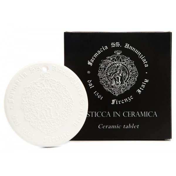 Farmacia SS. Annunziata 1561 - Scentable Ceramic Tablet - Room Fragrance - Fragrance of The Major Arts - Ancient Florence