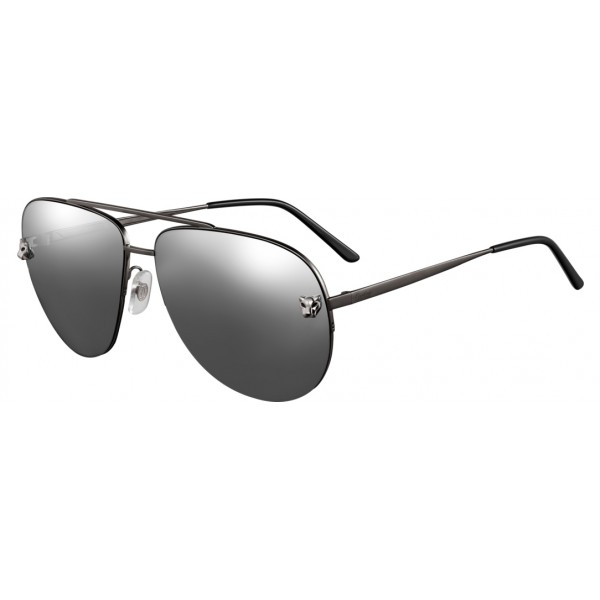 Cartier - Aviator - Metal, Black PVD and Ruthenium Finishes - Panthère ...