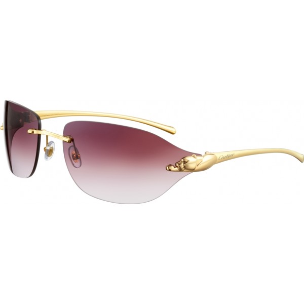 cartier gold oval glasses