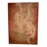 Eliza Oynus - Winged Lion - Installation - Silk - Linen - Gold