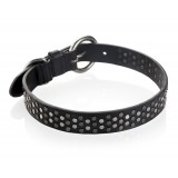 B Wilde Collection - Set Sparky - Collar & Leash - Sparky Collection - Leather Collar - High Quality Luxury
