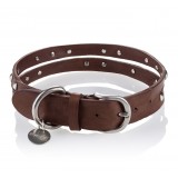 B Wilde Collection - Cairo Collar - Biscuit - Cairo Collection - Leather Collar - High Quality Luxury