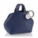 B Wilde Collection - Mini Dog Bag Dispenser - Blue Navy - Wilde Collection - Leather Dispenser - High Quality Luxury