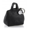 B Wilde Collection - Mini Dog Bag Dispenser - Laminated Graphite - Wilde Collection - Leather Dispenser - High Quality Luxury