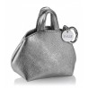 B Wilde Collection - Mini Dog Bag Dispenser - Laminated Grey - Wilde Collection - Leather Dispenser - High Quality Luxury