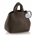 B Wilde Collection - Mini Dog Bag Dispenser - Dark Chocolate - Wilde Collection - Leather Dispenser - High Quality Luxury