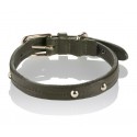 B Wilde Collection - Milo Collar - Olive - Milo Collection - Leather Collar - High Quality Luxury