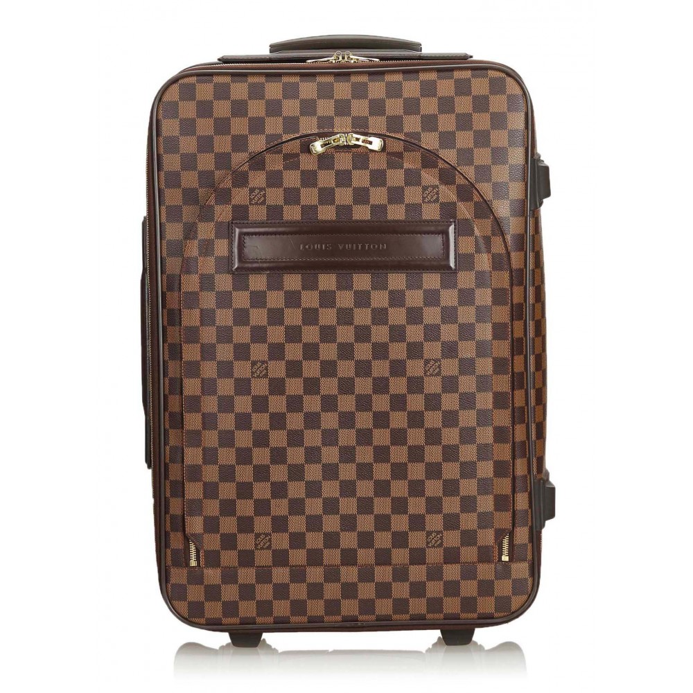 Louis Vuitton Vintage - Damier Ebene Pegase 60 Trolley - Brown - Leather  Trolley - Luxury High Quality - Avvenice