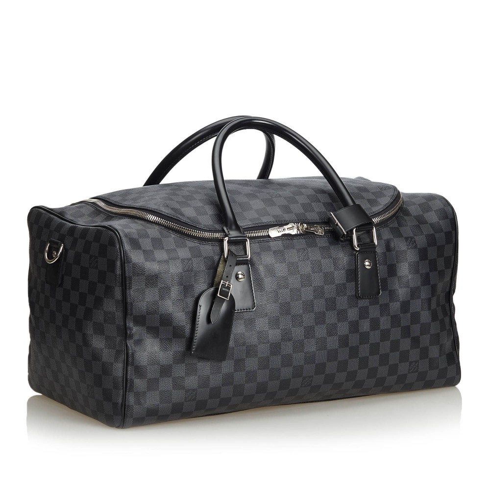 Louis Vuitton Vintage - Damier Graphite Pegase 55 - Black Gray - Damier  Canvas and Leather Trolley - Luxury High Quality - Avvenice