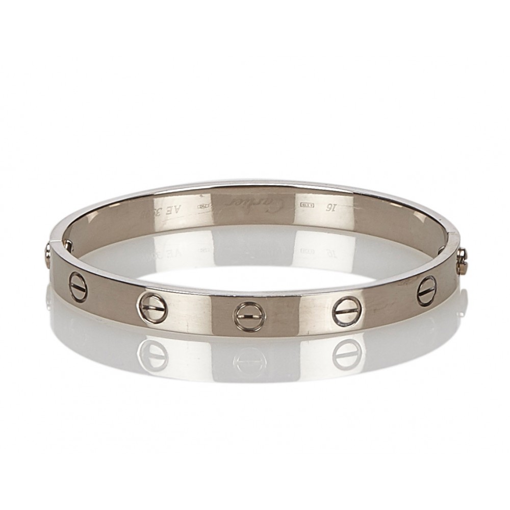 does cartier make a silver love bracelet
