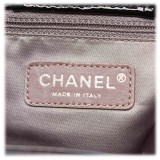 Chanel Vintage - Luxe Ligne Accordion Flap Bag - Nero - Borsa in Pelle - Alta Qualità Luxury