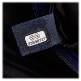 Chanel Vintage - Caviar Coco Case Trolley - Blue Navy - Leather Trolley - Luxury High Quality
