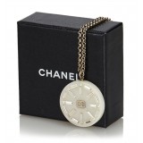 Chanel Vintage - Medallion Pendant Necklace - Gold - Necklace Chanel - Luxury High Quality