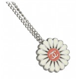 Chanel Vintage - Floral CC Metallic Necklace - Oro - Collana Chanel - Alta Qualità Luxury