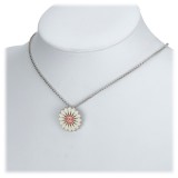 Chanel Vintage - Floral CC Metallic Necklace - Gold - Necklace Chanel - Luxury High Quality