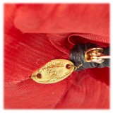 Chanel Vintage - Fabric Camellia Brooch - Rosso - Spilla Chanel - Alta Qualità Luxury