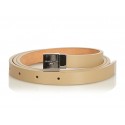Gucci Vintage - Leather San Tulle Belt - Brown - Leather Belt - Luxury High Quality
