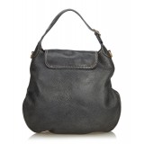 Gucci Vintage - Leather New Pelham Hobo Bag - Black - Leather Handbag - Luxury High Quality