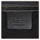 Gucci Vintage - Leather New Pelham Hobo Bag - Black - Leather Handbag - Luxury High Quality