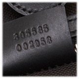 Gucci Vintage - Brocade Leather Stirrup Tote Bag - Black - Leather Handbag - Luxury High Quality