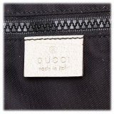 Gucci Vintage - Large Logo Tote Bag - Nero - Borsa in Pelle - Alta Qualità Luxury