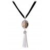Coffarte - Barocco Val di Noto Necklace - Caltagirone - Sicilian Artisan Necklace in Ceramic - Luxury High Quality Handcraft