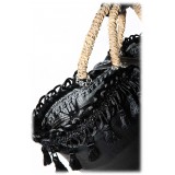 Coffarte - Baby Dollar Little Coffa - Sicilian Artisan Handbag - Sicilian Coffa - Luxury High Quality Handicraft Bag