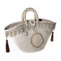 Coffarte - Medium Maria Regina Coffa - Sicilian Artisan Handbag - Sicilian Coffa - Luxury High Quality Handicraft Bag