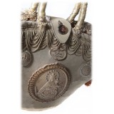 Coffarte - Medium Maria Regina Coffa - Sicilian Artisan Handbag - Sicilian Coffa - Luxury High Quality Handicraft Bag