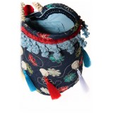 Coffarte - Medium Leoni Coffa - Sicilian Artisan Handbag - Sicilian Coffa - Luxury High Quality Handicraft Bag