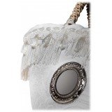 Coffarte - Medium Bridal Coffa - Sicilian Artisan Handbag - Sicilian Coffa - Luxury High Quality Handicraft Bag