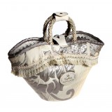Coffarte - Medium Medusa Coffa - Sicilian Artisan Handbag - Sicilian Coffa - Luxury High Quality Handicraft Bag