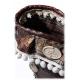Coffarte - Medium Queen Coffa - Sicilian Artisan Handbag - Sicilian Coffa - Luxury High Quality Handicraft Bag