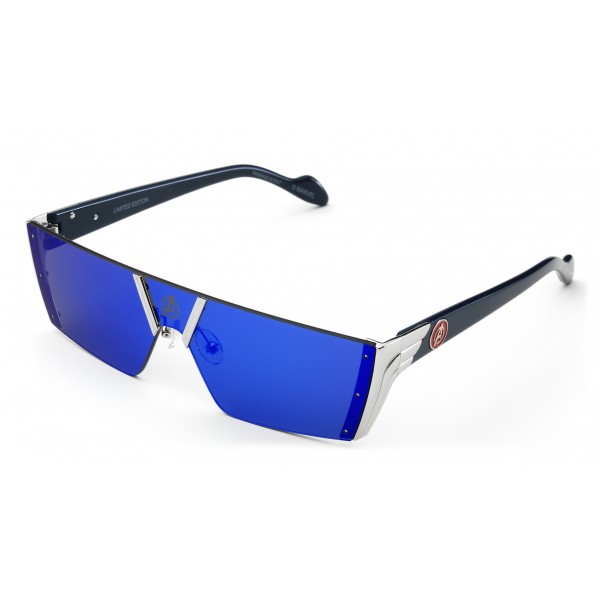 Italia Independent - I-I Marve MA001 Avengers - Blue - Limited Edition - Marvel Official - Sunglasses - Italia Eyewear