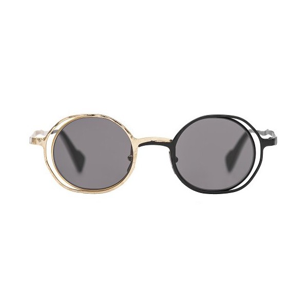 Kuboraum - Mask H11 - Black Gold - H11 GOB - Sunglasses - Optical Glasses - Kuboraum Eyewear