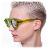 Kuboraum - Mask A1 - Verde - A1 GR - Occhiali da Sole - Kuboraum Eyewear