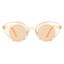 Kuboraum - Mask N10 - Champagne - N10 CHP - Occhiali da Sole - Kuboraum Eyewear