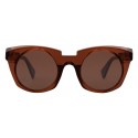 Kuboraum - Mask U6 - Chocolate - U6 CHO - Occhiali da Sole - Kuboraum Eyewear