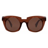 Kuboraum - Mask U6 - Chocolate - U6 CHO - Sunglasses - Kuboraum Eyewear